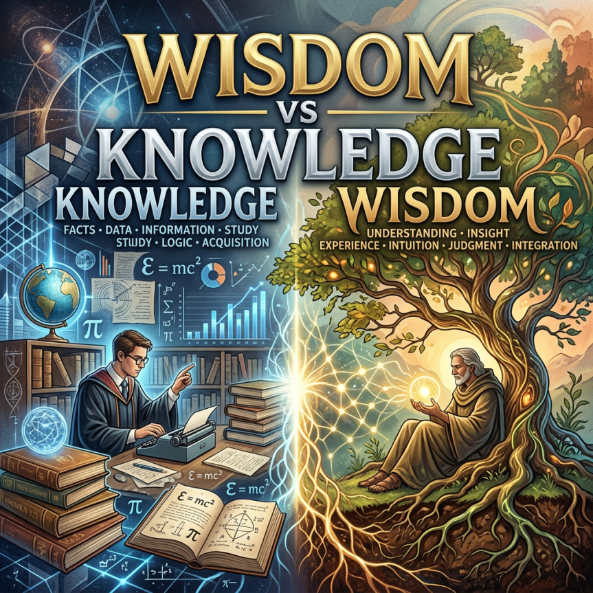 Wisdom vs. Knowledge